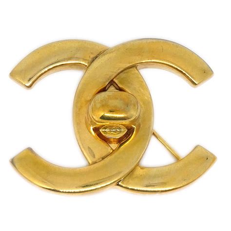 chanel turnlock brooch|Chanel brooches no 5.